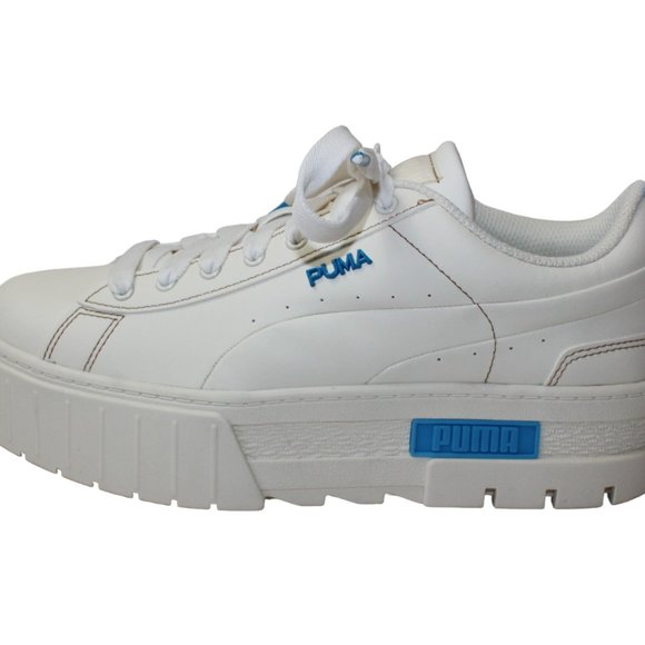 PUMA Infuse Chunky Lugged Platform Off White Sneakers Women's 8.5 NEW! - Picture 13 of 15